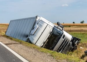 truck after accident